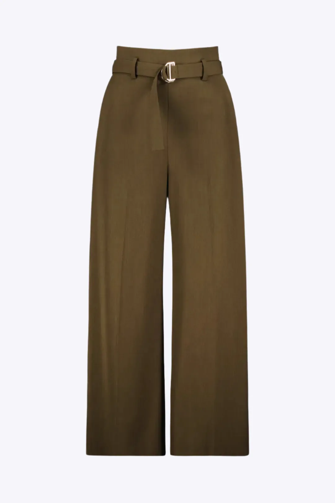 Philomena - Trendy Belted Waist Woman's Trousers