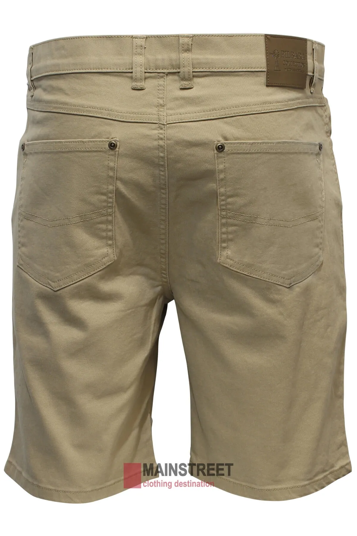 Pilbara Cotton Stretch Jean Short