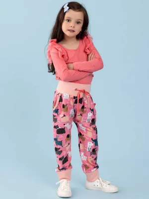 Pink Doggo Soft Jersey Pants