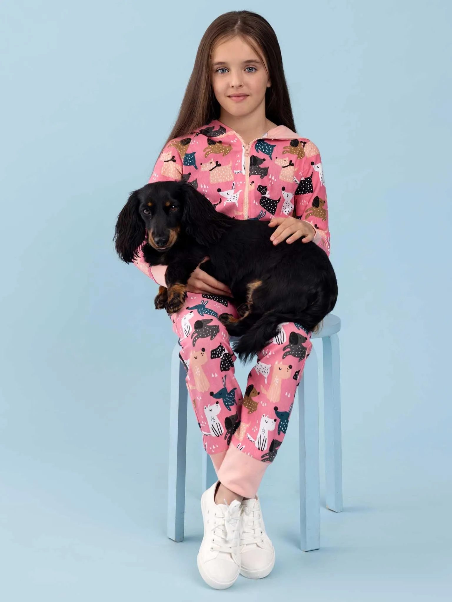 Pink Doggo Soft Jersey Pants