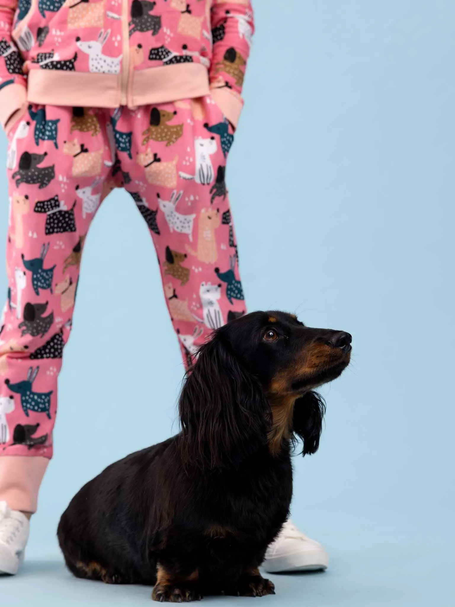Pink Doggo Soft Jersey Pants