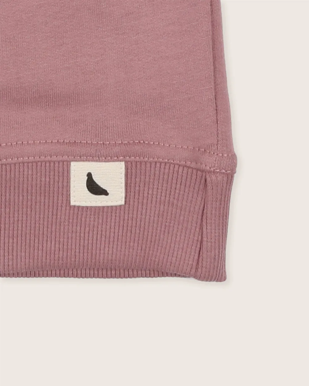 Pink Peace Please Slogan Print Sweatshirt