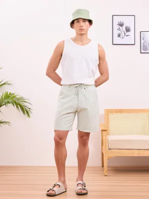 Pista Cotton Plain Shorts