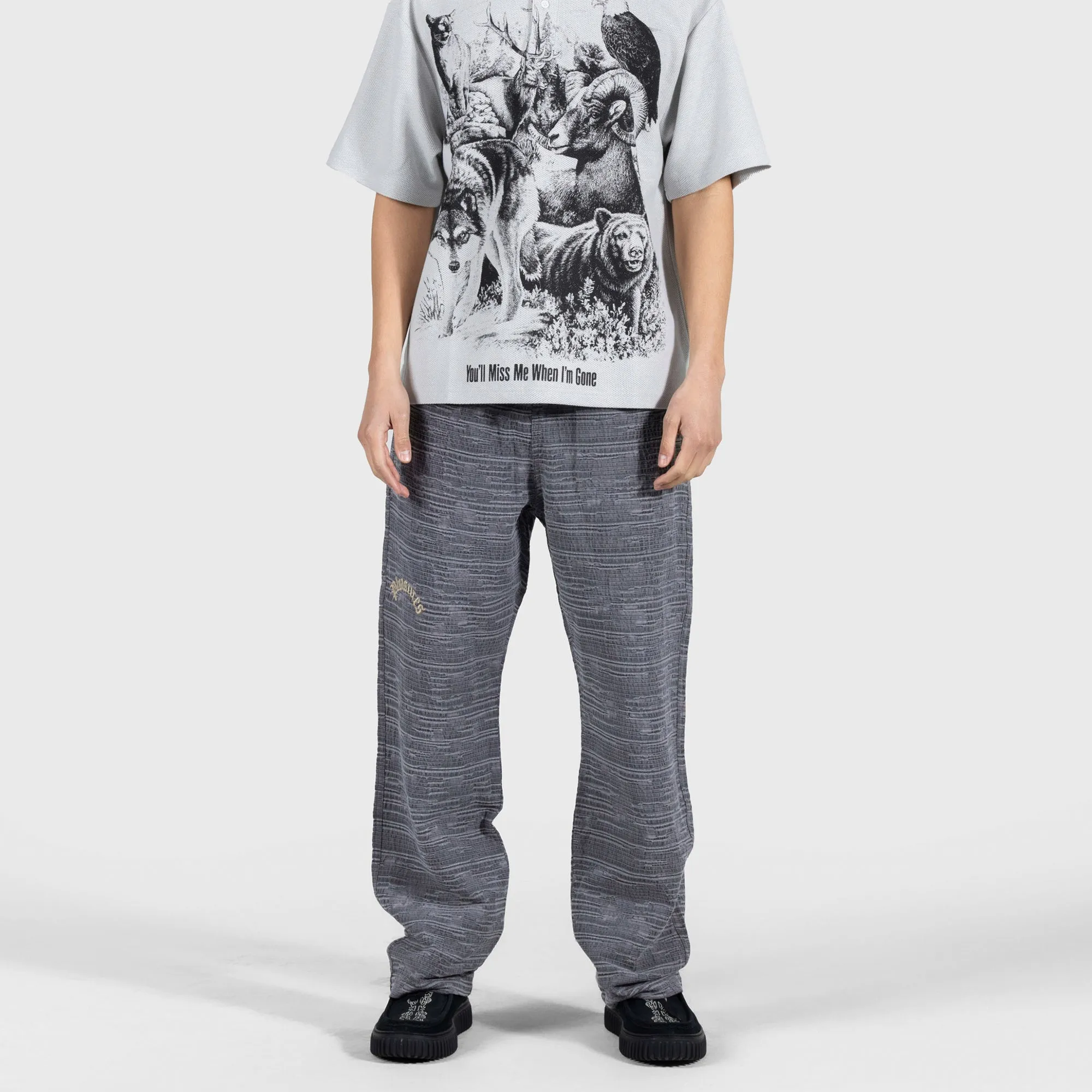 Pleasures Mens Linear Easy Pants
