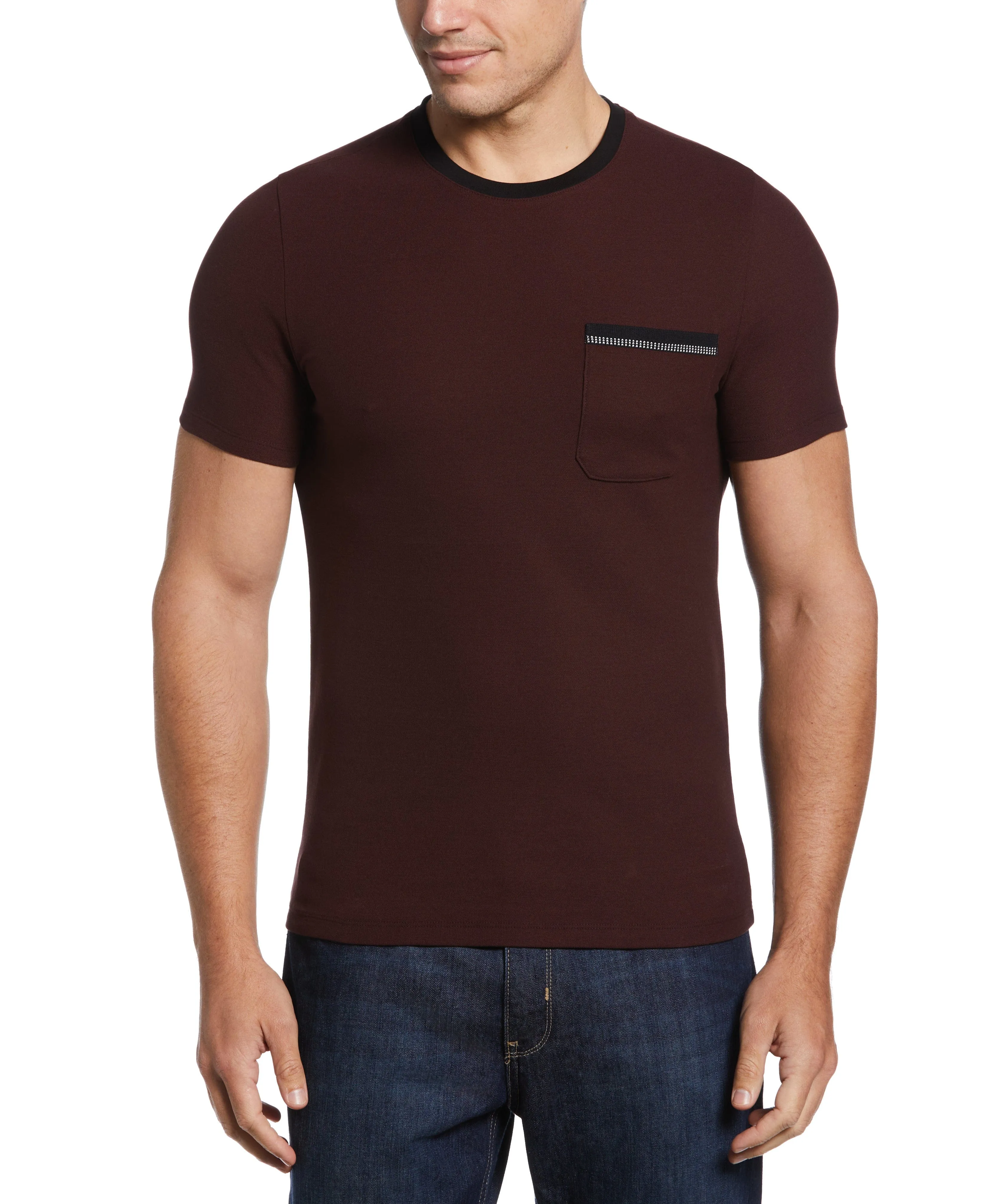 Pocket Crew Neck Tee