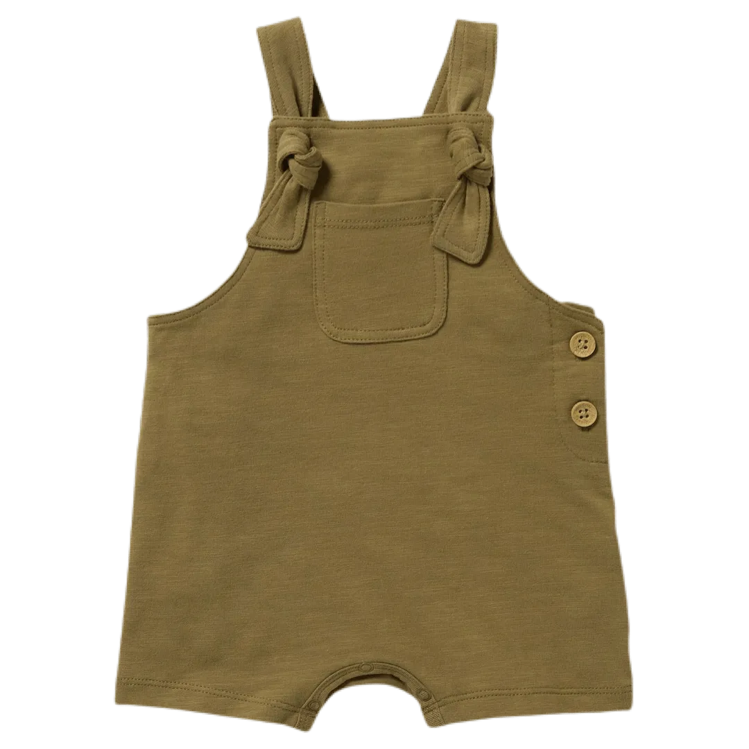 Pocket Front Overall - Leaf
