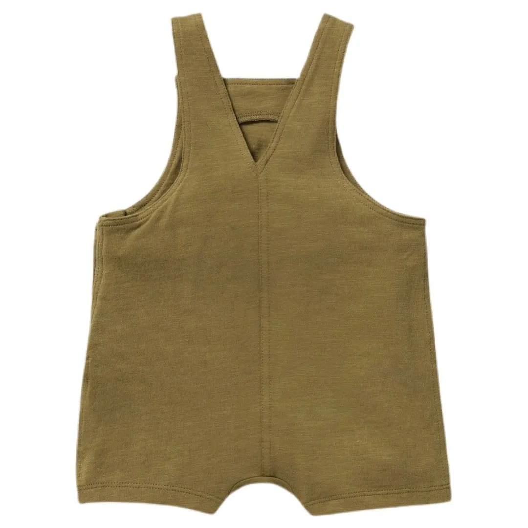 Pocket Front Overall - Leaf