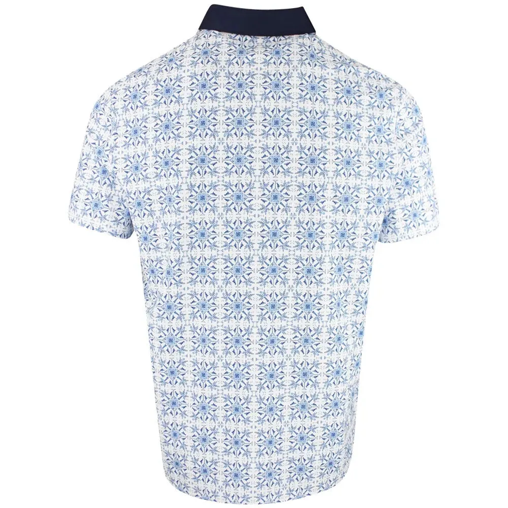 Polo de golf con diseño de ventana de cóctel Penguin