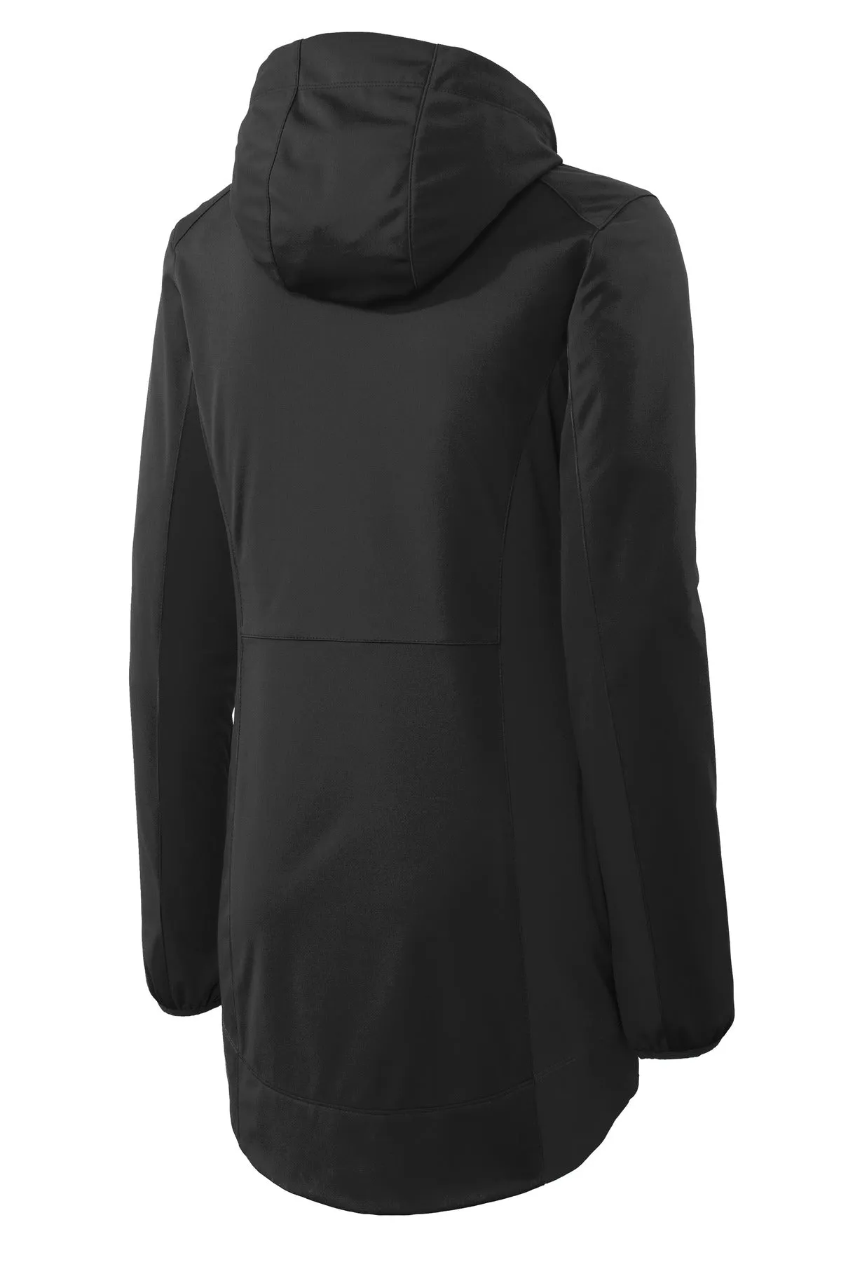 Port Authority Women's Active Hooded Soft Shell Jacket. L719 Deep Black
