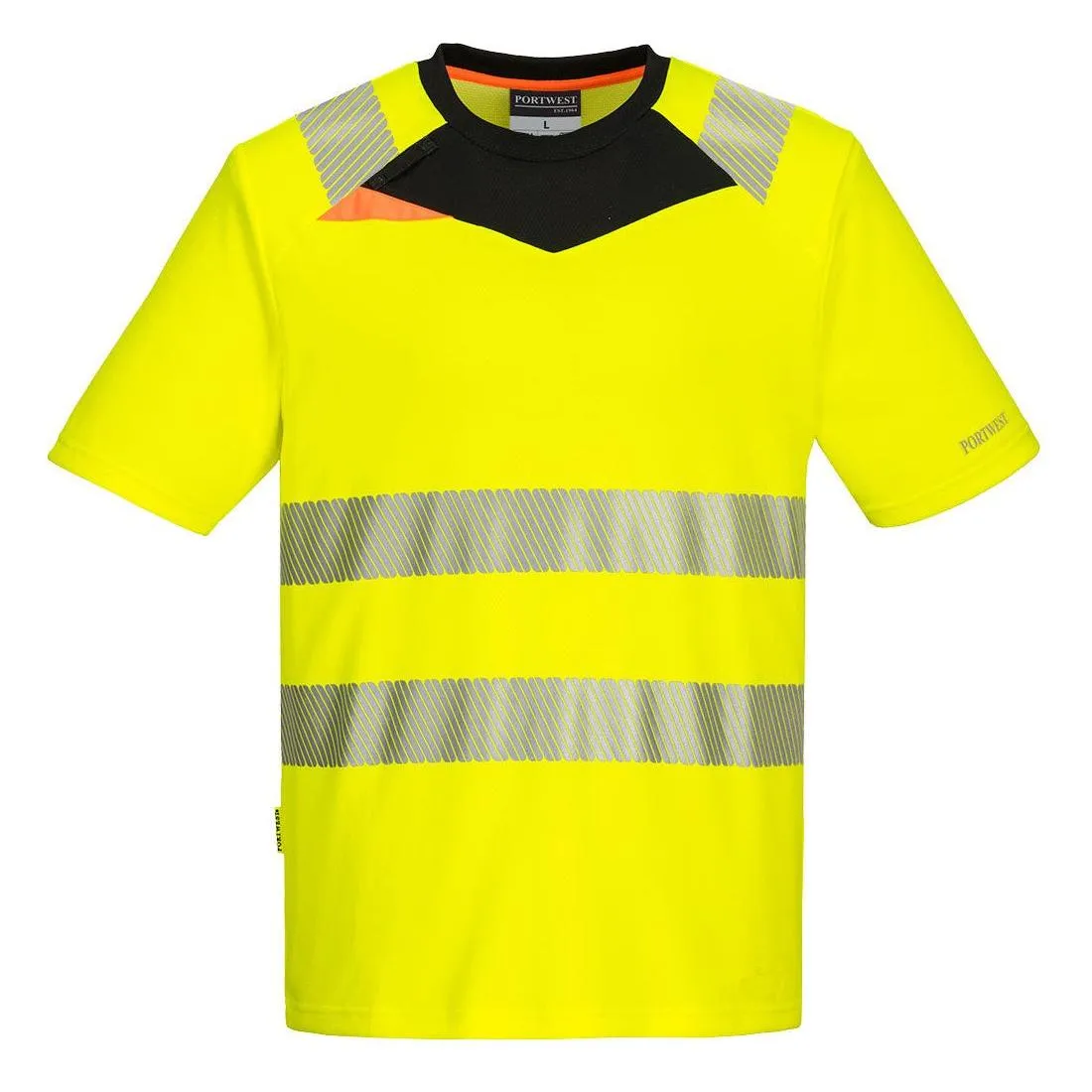 Portwest DX413 Hi-Vis T-Shirt - Yellow