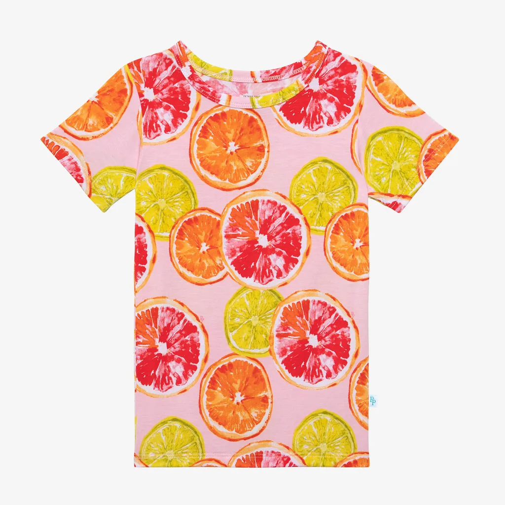 Posh Peanut Citrine S/S Basic Loungewear
