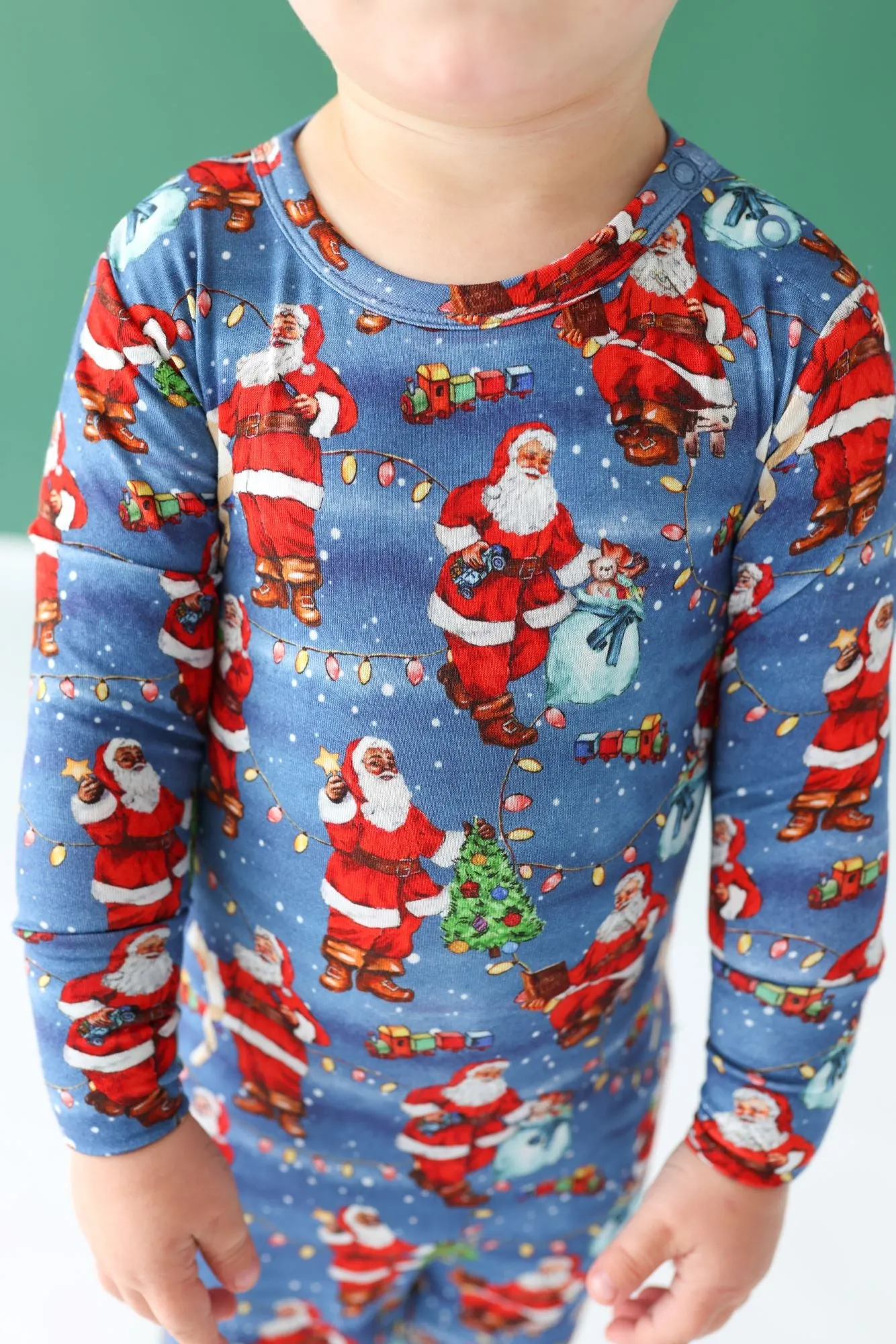 Posh Peanut Santa Claus L/S Basic Loungewear