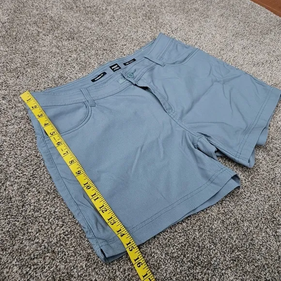 prAna Women's Halle Short II Standard Fit Vermont Green Stretch Women's Size 14