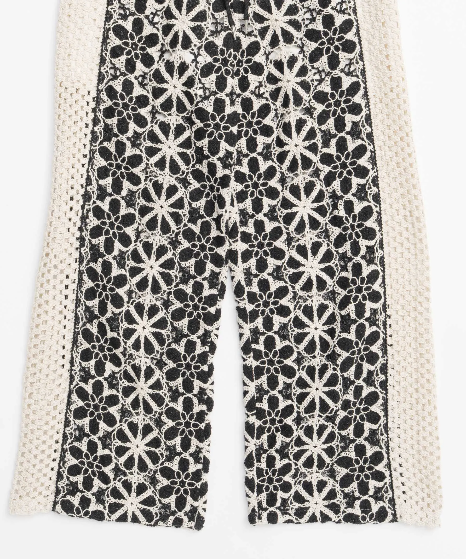 【PRE-ORDER】Mixed Lace Easy Pants