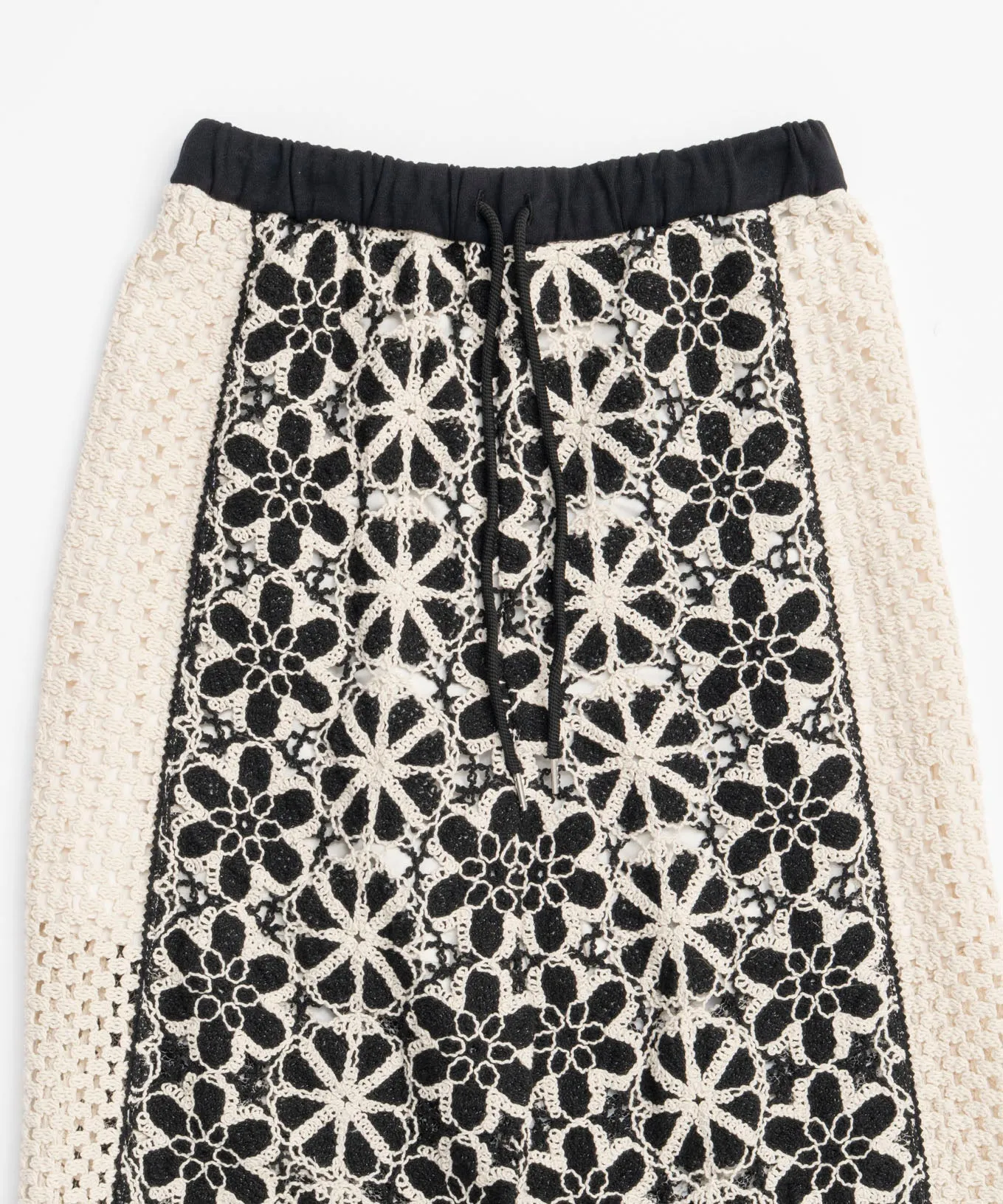 【PRE-ORDER】Mixed Lace Easy Pants