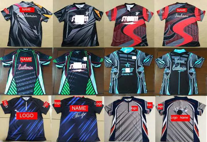 Premium Bowling Polo Shirts for Men and Women - Versatile Designs - bps-02