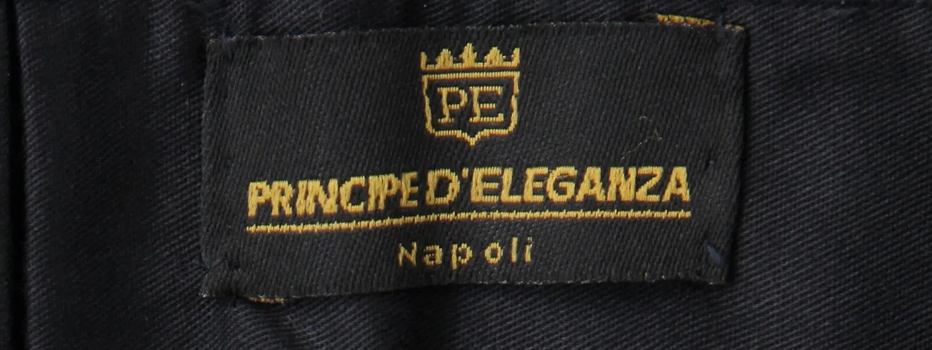 Principe d'Eleganza Black Tuxedo Pants