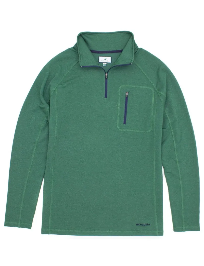 Properly Tied Bay Pullover - Hunter Green