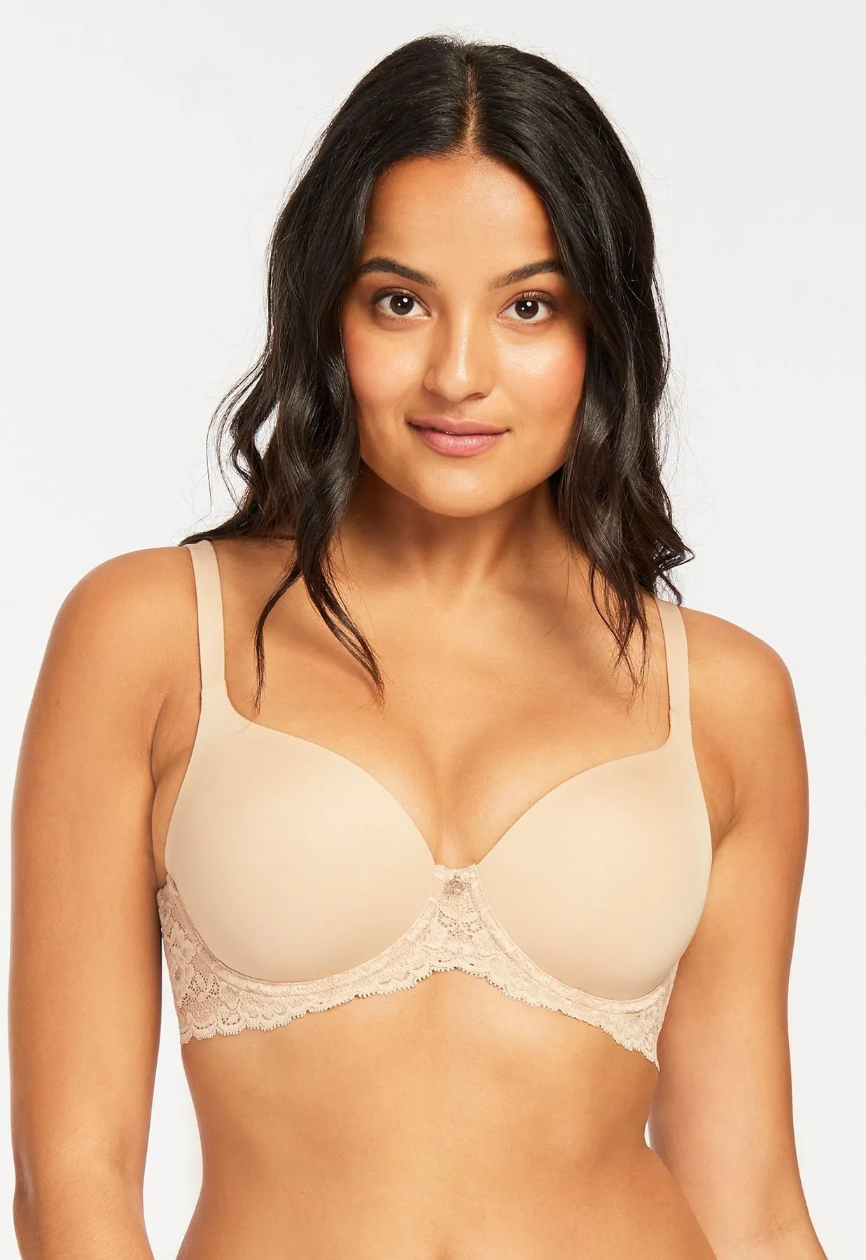 Pure Plus T-Shirt Bra - Sand