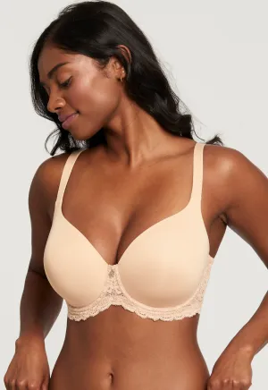 Pure Plus T-Shirt Bra - Sand