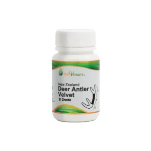 Pure Vitality Velvet Grade B 60 x 250mg Capsules
