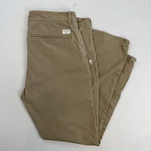 Quiksilver Mens Beige Slim Fit Chinos Size 38