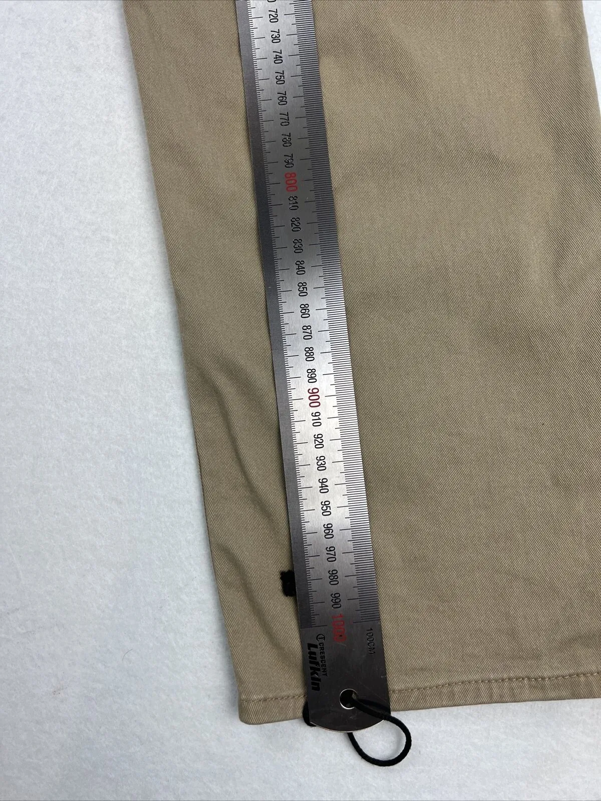 Quiksilver Mens Beige Slim Fit Chinos Size 38