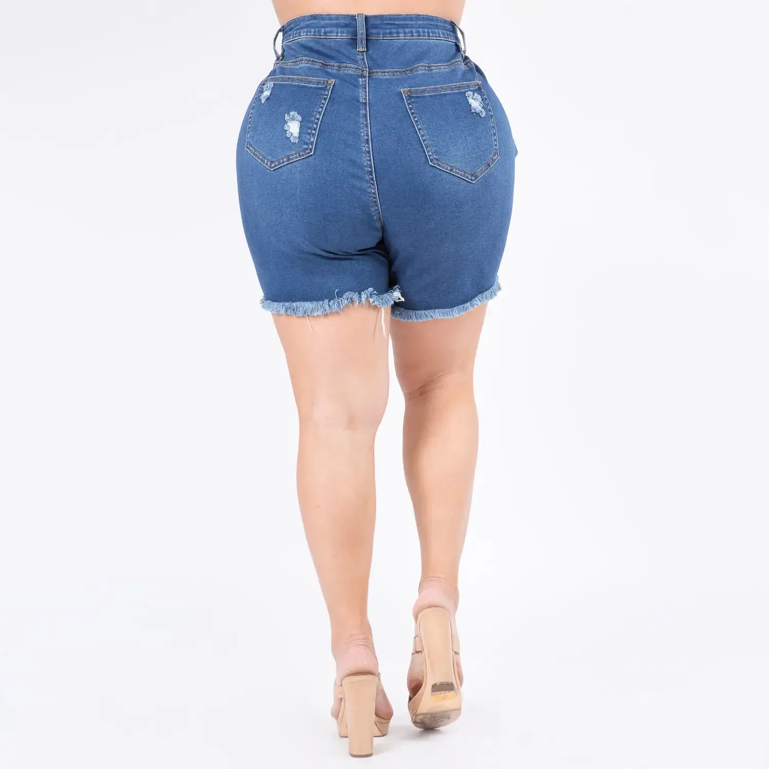 "Hot Girl" Denim Shorts