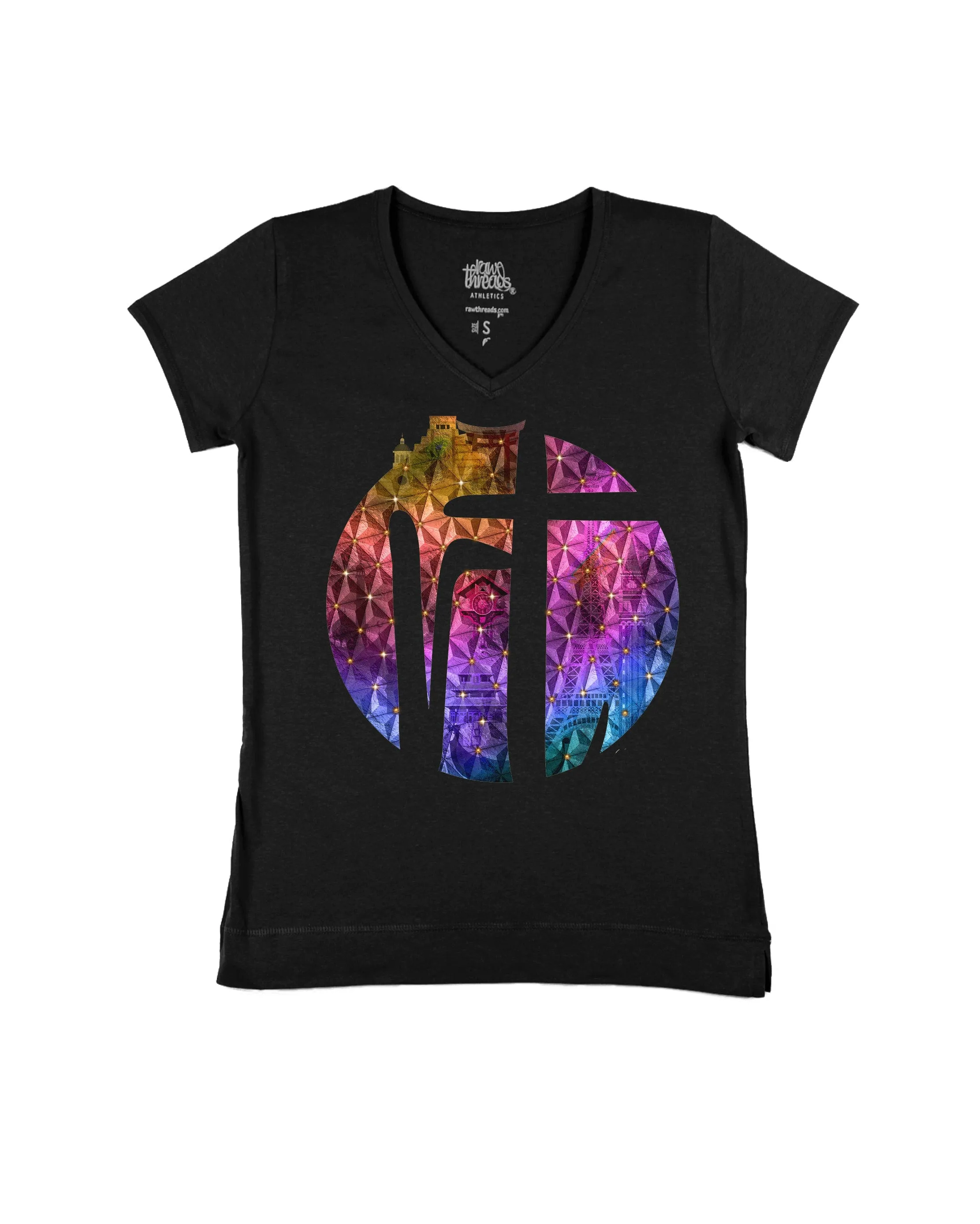 Raw Threads Logo Run Around the World