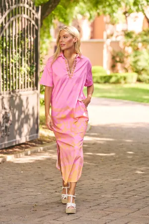 Reese Dress in Parfait Tulum