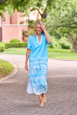 Reese Dress in Sky Tulum