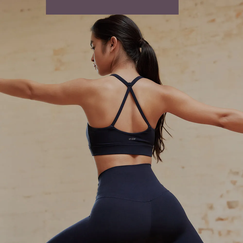 Relair Cross Back Halter Bra