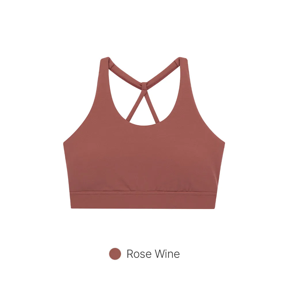 Relair Cross Back Halter Bra