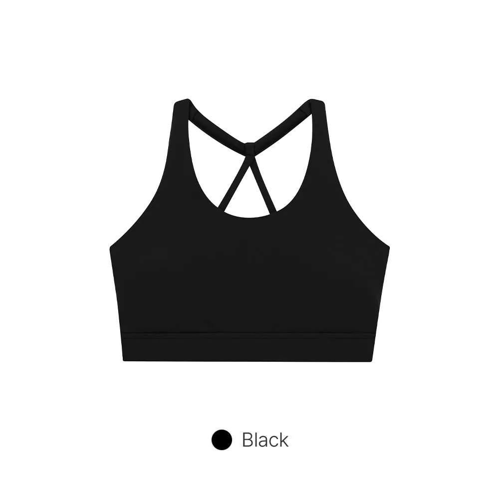 Relair Cross Back Halter Bra
