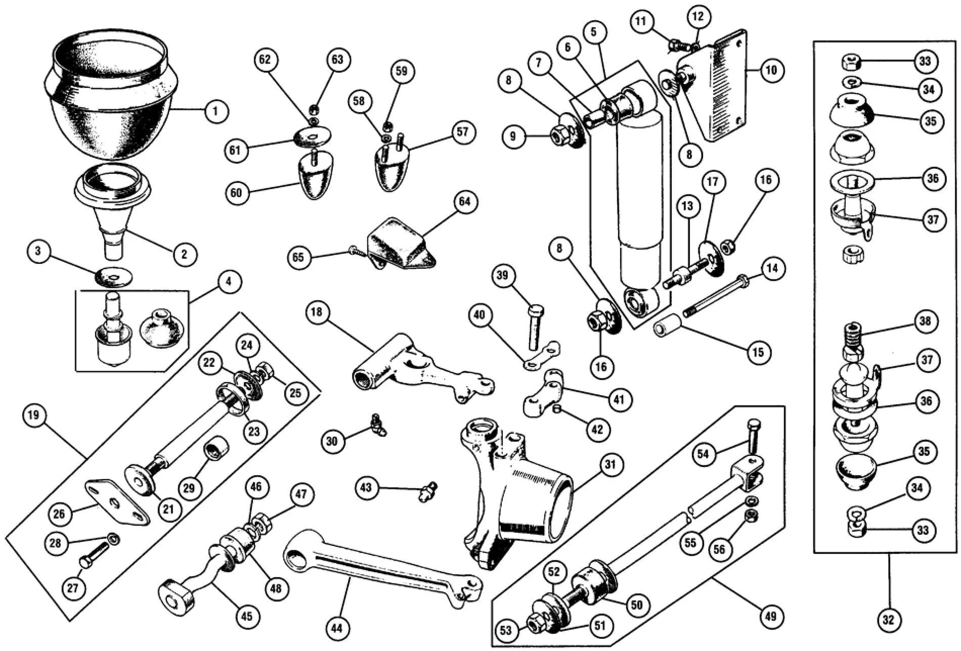 REPAIR KIT, UPPER ARM