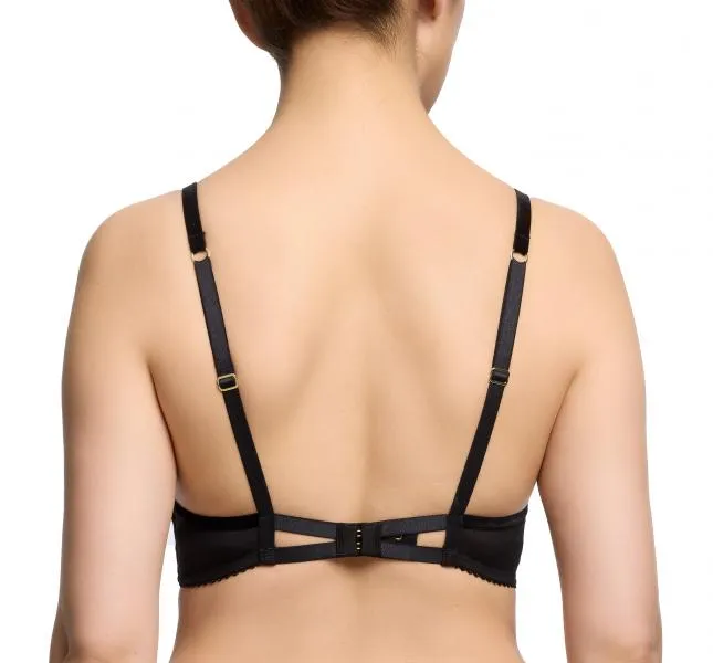 Rosewyn Plunge Bra - Black -