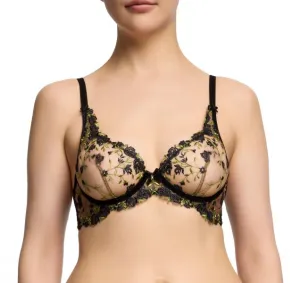 Rosewyn Plunge Bra - Black -