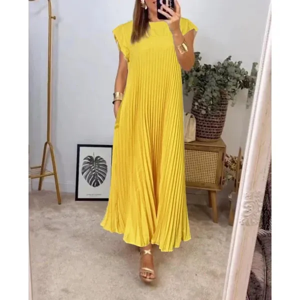 Rosie - Simple plain dress for women