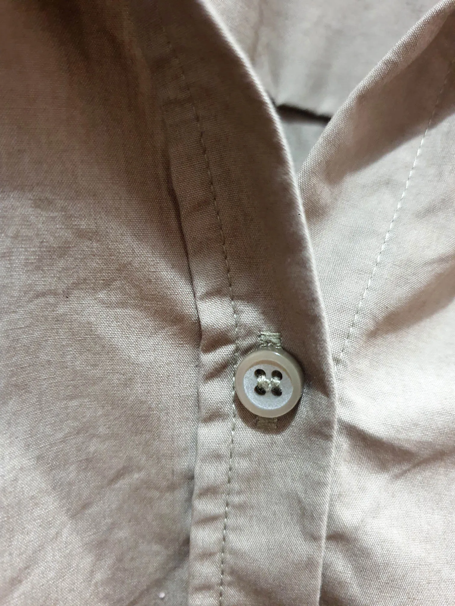 Ruby NZ tan cotton shirt size 18
