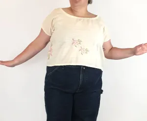 Rummage style cream top size 20