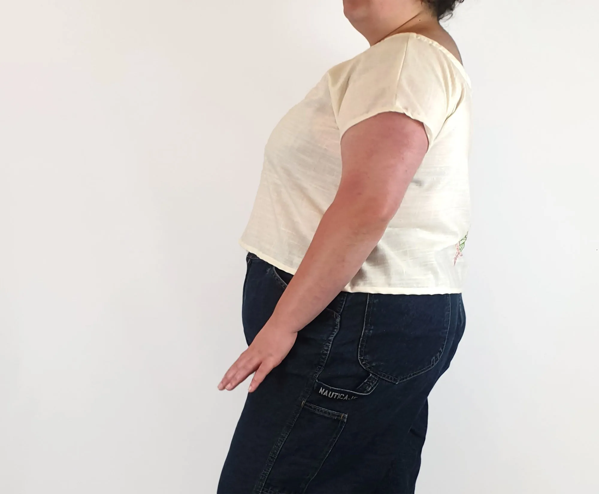 Rummage style cream top size 20