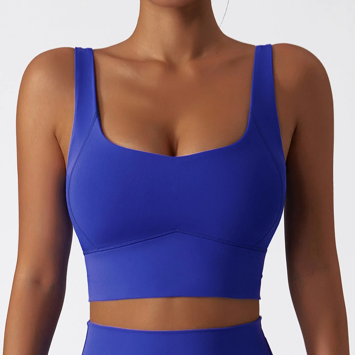 Running Sports Quick-drying Nude Feel Yoga Push Up Bras Shockproof Fitness Vest