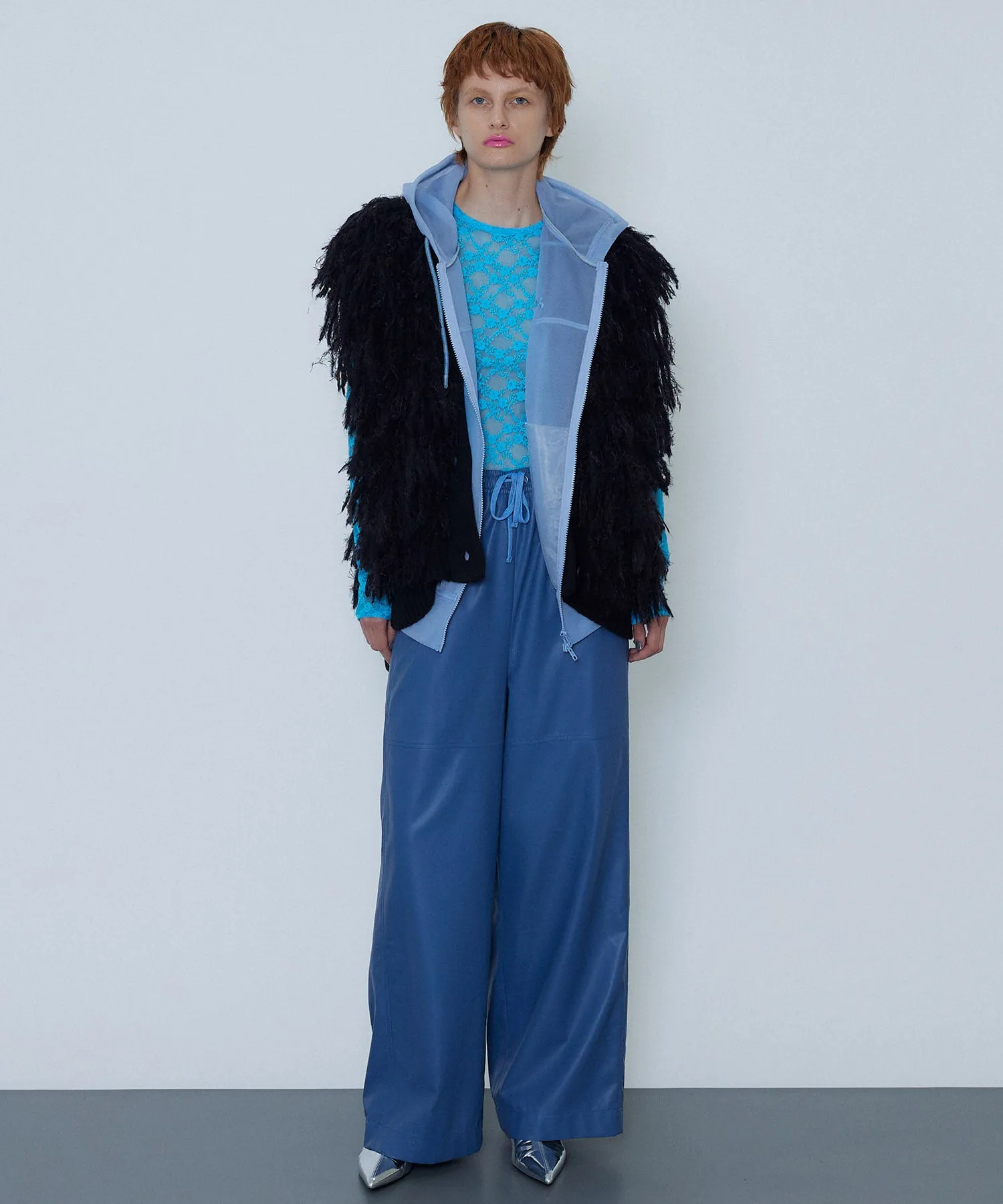 【SALE】Vegan Leather Easy Pants