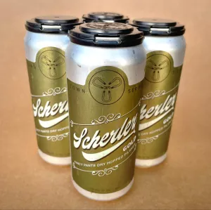 Scherler Gold - 4-Pack, 16oz. Cans