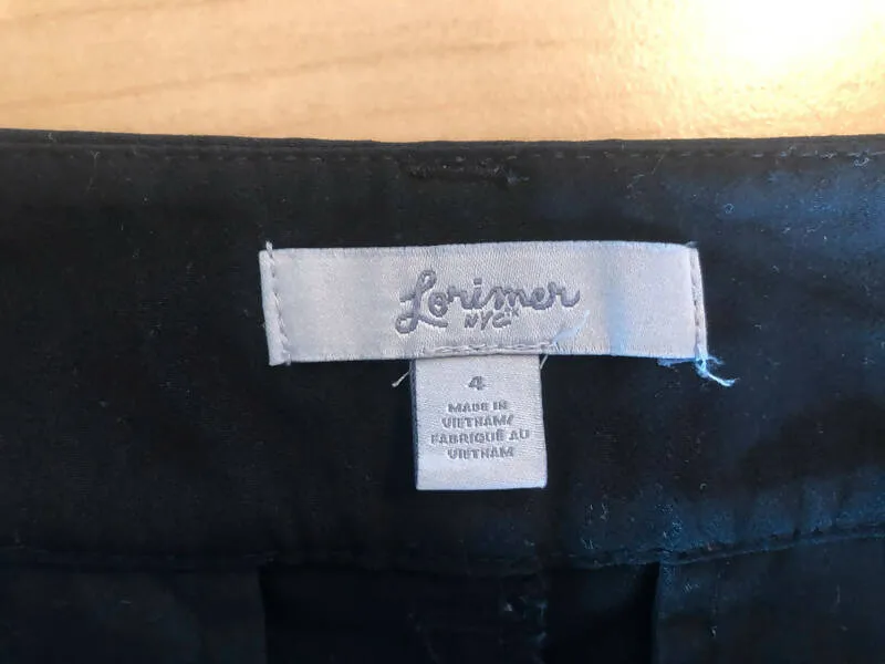 Schwarze Shorts