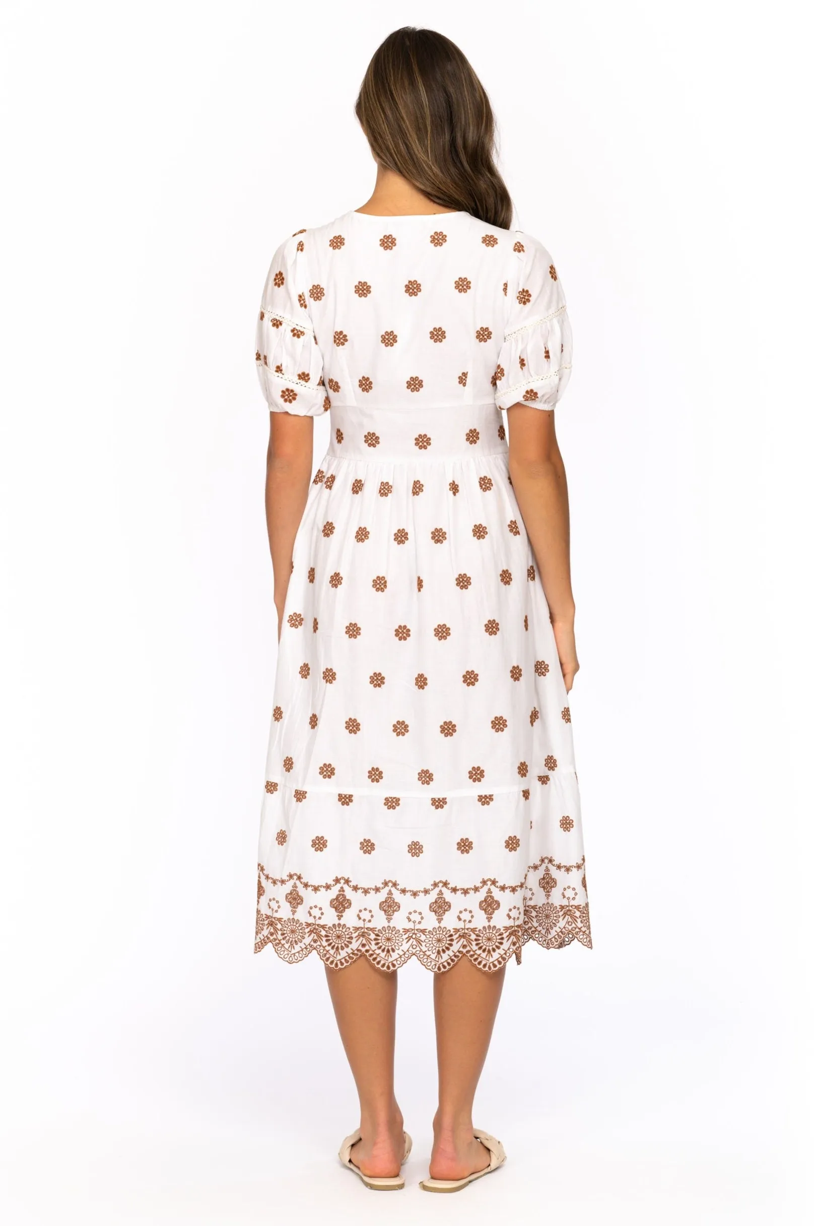 Seraphina Walnut Dress
