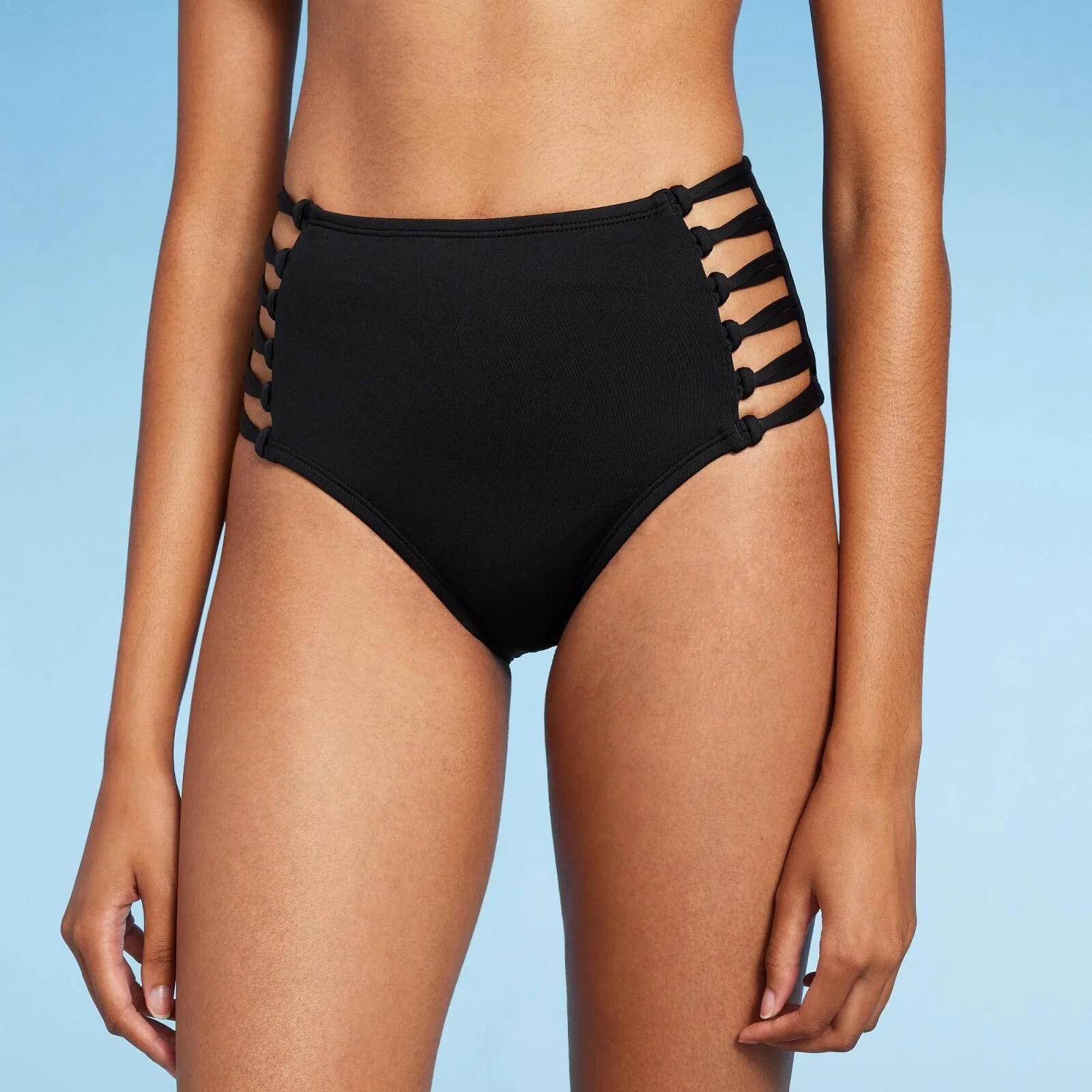 Shade & Shore Knot Side High Waist Bikini Bottom