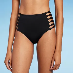Shade & Shore Knot Side High Waist Bikini Bottom