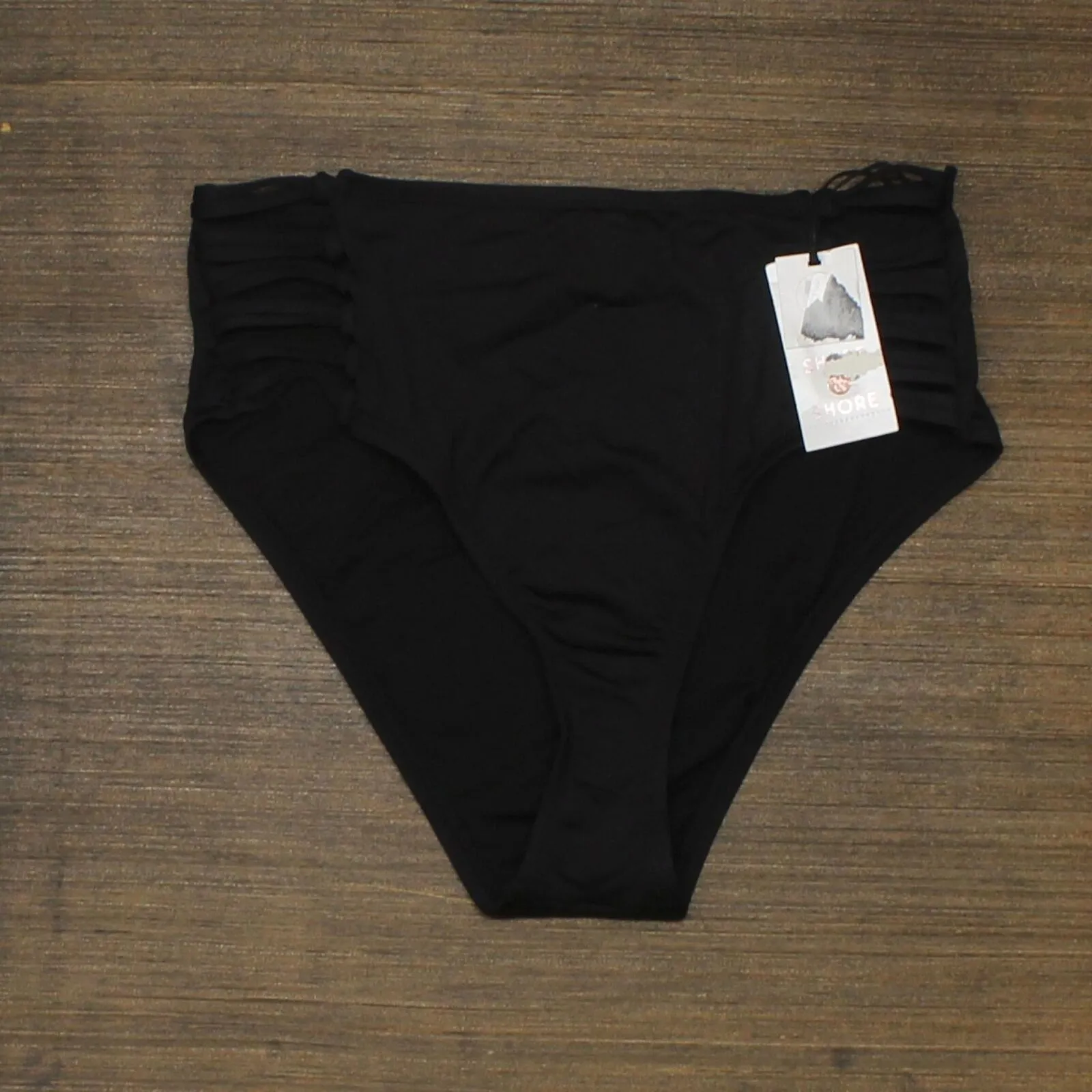Shade & Shore Knot Side High Waist Bikini Bottom