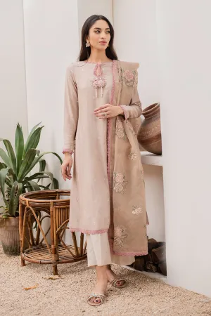 SHIRT WITH EMBROIDERED DUPATTA 2PC